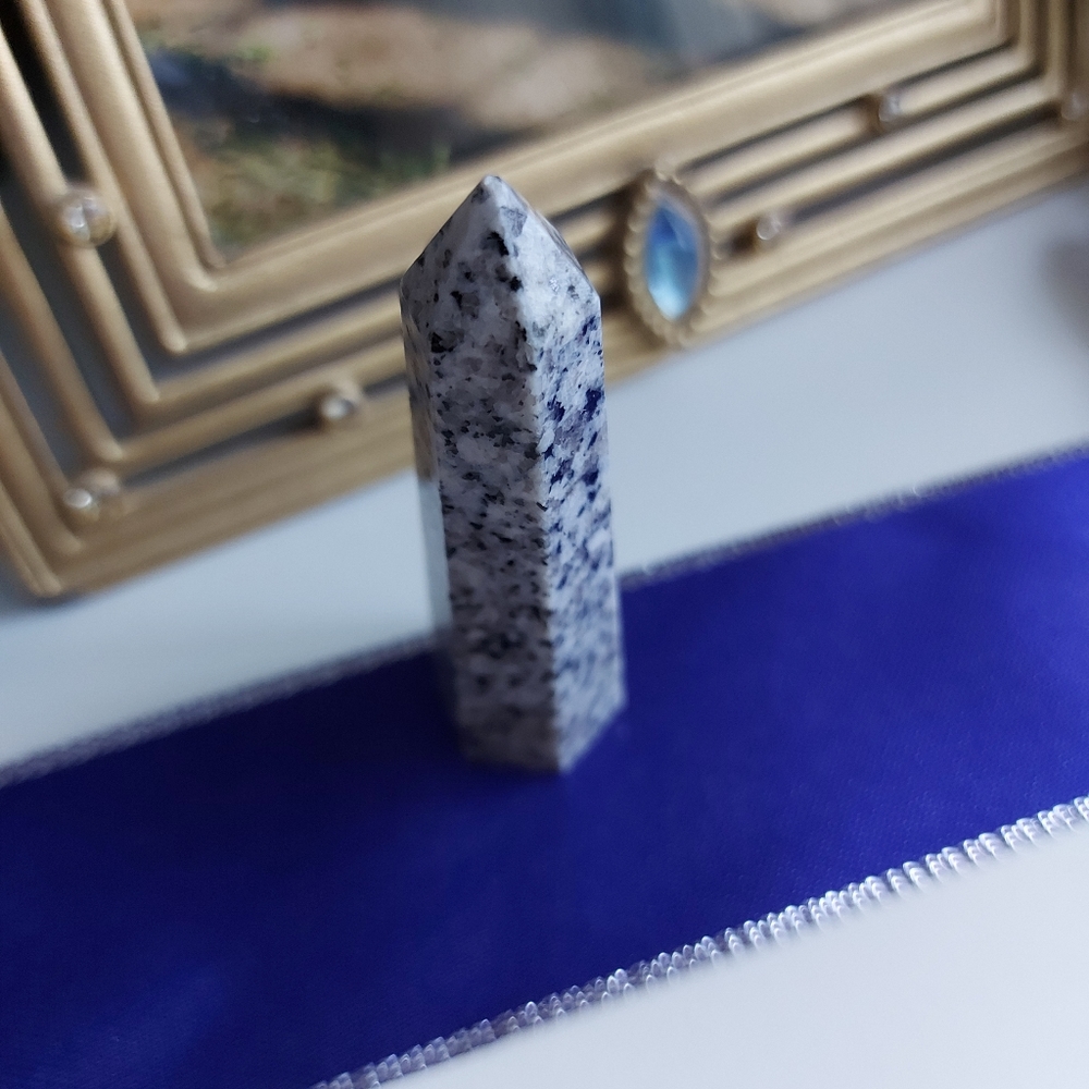 Dalmatian Jasper | Crystal Obelisk